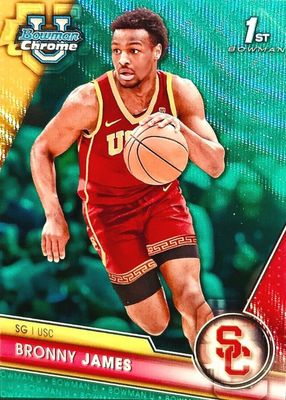 2023 Bowman Chrome University #95 Aqua Refractor /299 (1st)