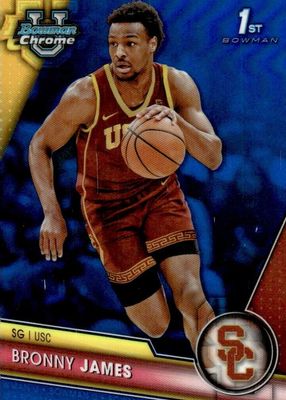 2023 Bowman Chrome University #95 Blue Refractor /199 (1st)