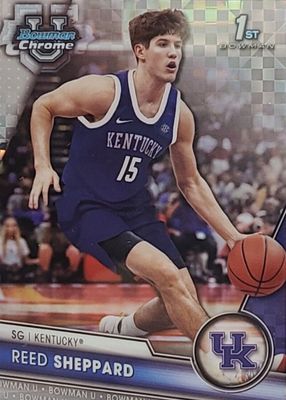 2023 Bowman Chrome University #45 X-Fractor (1st)