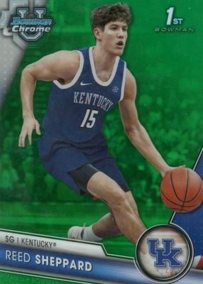 2023 Bowman Chrome University #45 Green Refractor /99 (1st)