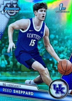 2023 Bowman Chrome University #45 Aqua Refractor /299 (1st)