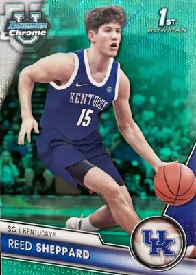 2023 Bowman Chrome University #45 Aqua Wave Refractor /299 (1st)