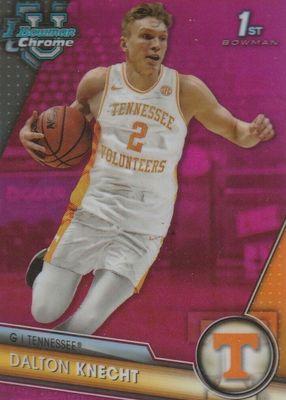 2023 Bowman Chrome University #48 Pink Refractor (1st)