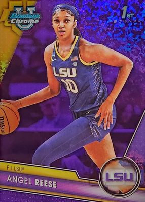 2023 Bowman Chrome University #49 Purple Mini-Diamond Refractor /399 (1st)