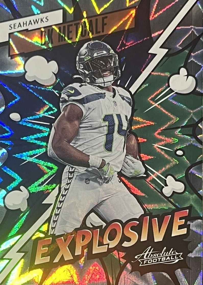 DK Metcalf 2023 Absolute #32 Explosive /(SSP) Price Guide - Sports