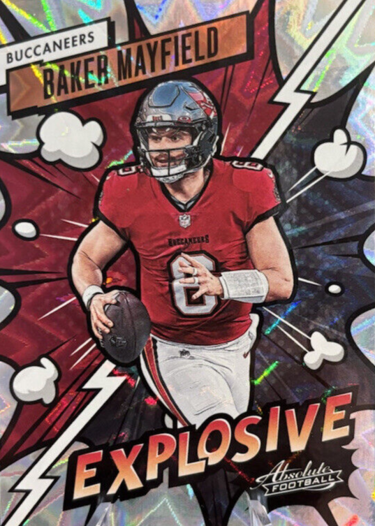 Baker Mayfield 2023 Absolute #15 Explosive /(SSP) Price Guide