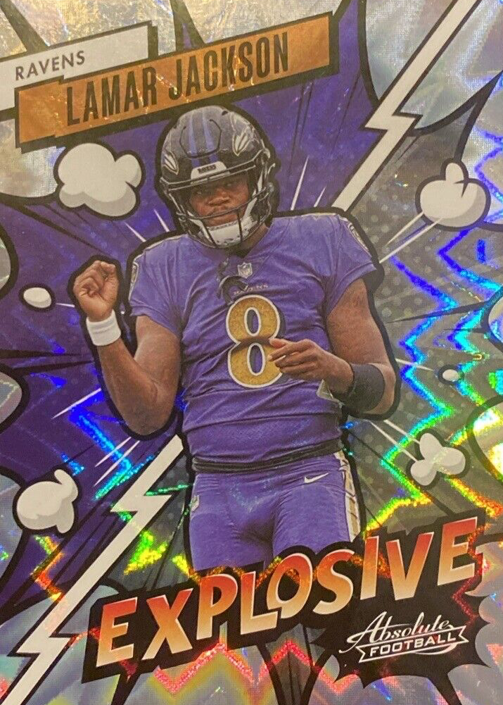 Lamar Jackson 2023 Absolute #10 Explosive /(SSP) Price Guide