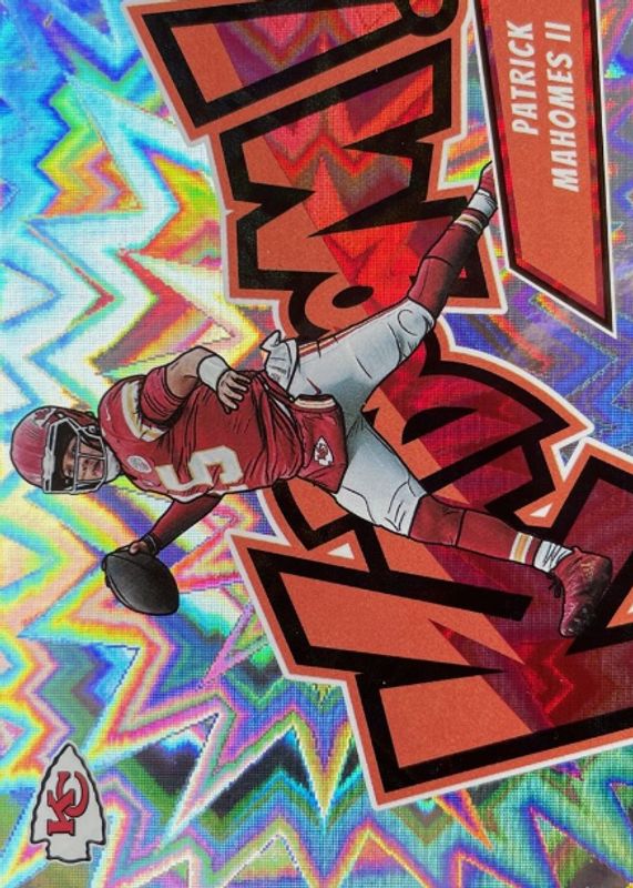 Patrick Mahomes II 2023 Absolute 1 Kaboom! (Horizontal) Price Guide