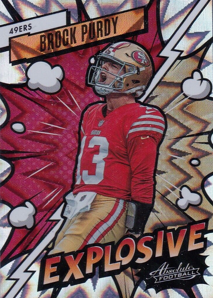 Brock Purdy 2023 Absolute #5 Explosive /(SSP) Price Guide - Sports