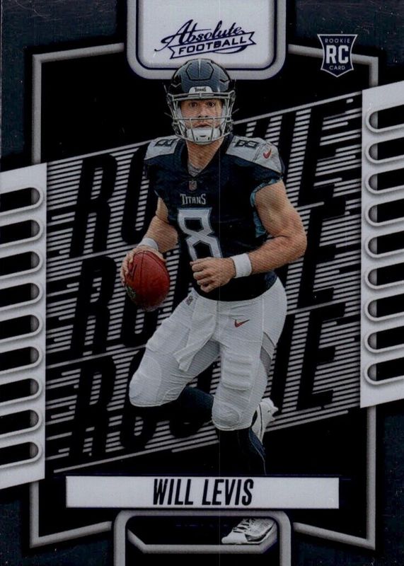 Will Levis 2023 Absolute #114 Blue Rookie BGS 10 PRISTINE