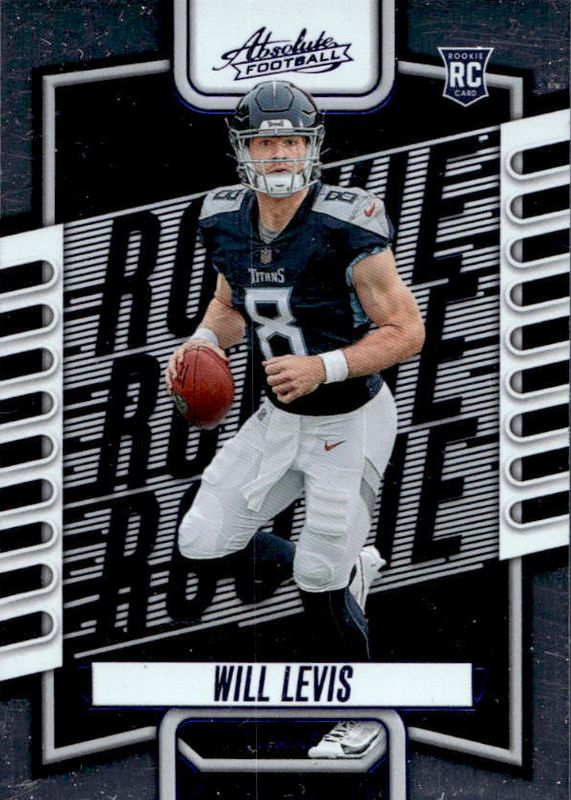 Will Levis 2023 Absolute #114 Purple Rookie PSA 10