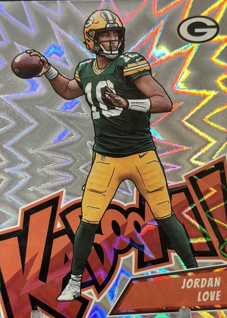 Jordan Love 2023 Absolute #K9 Kaboom! (Vertical) Price Guide