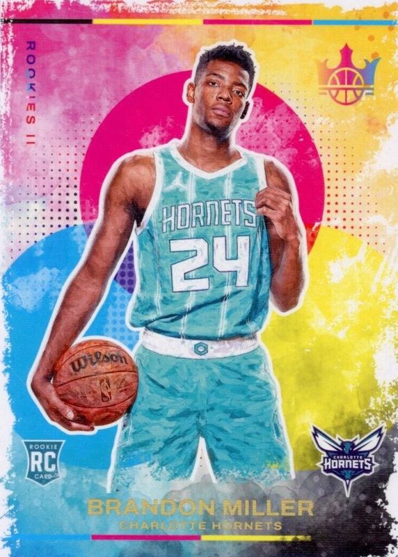 Brandon Miller 2023 Court Kings #113 Rookies II Rookie SGC 10