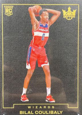 Bilal Coulibaly 2023-24 Hoops Teal Explosion #276 Parallel Rookie Card  Wizards!!