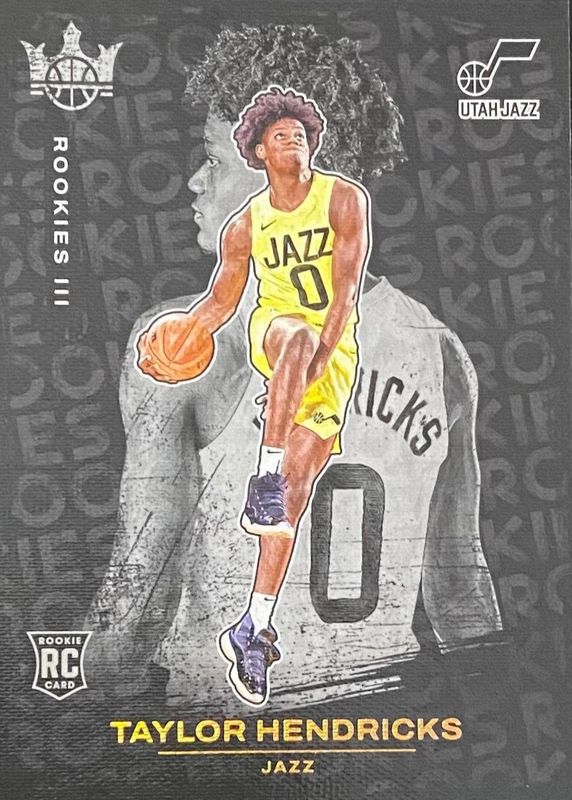 Taylor Hendricks 2023 Court Kings #140 Rookies III Rookie RAW