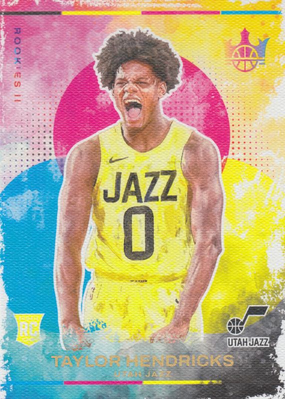 Taylor Hendricks 2023 Court Kings #107 Rookies II Rookie SGC 9