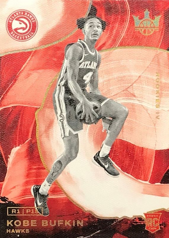 Kobe Bufkin 2023 Court Kings #183 Rookies IV RAW