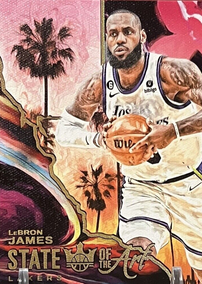 LeBron James 2023 Court Kings #3 State of the Art /(SSP