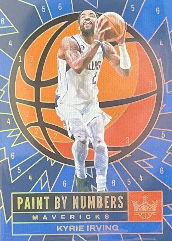 Kyrie Irving 2023 Court Kings #12 Paint by Numbers /(SSP) PSA 10