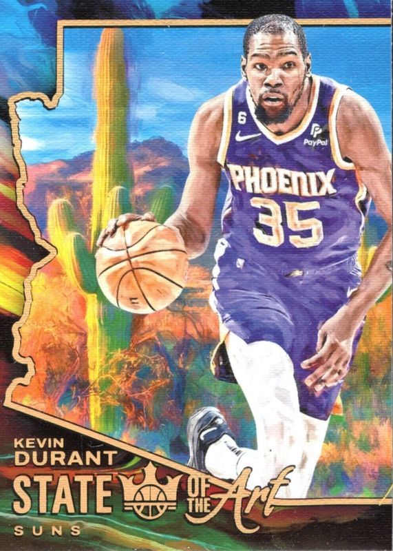 Kevin Durant 2023 Court Kings #4 State of the Art /(SSP) BGS 9.5