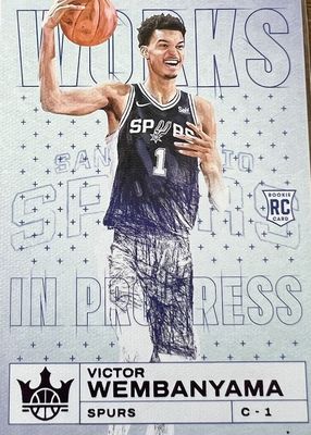 2023 Court Kings #2 Works in Progress - Violet /49