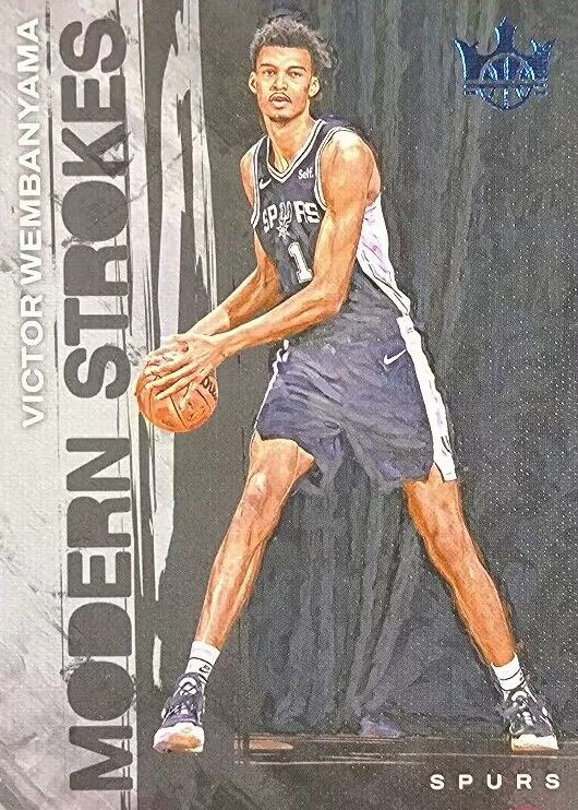 Victor Wembanyama 2023 Court Kings #27 Modern Strokes - Amethyst