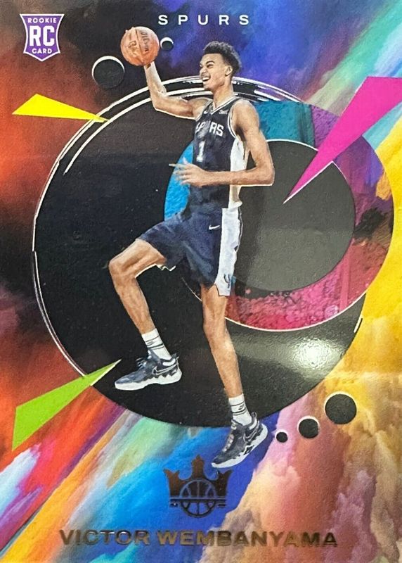 Victor Wembanyama 2023 Court Kings #4 Acetate Rookies RAW