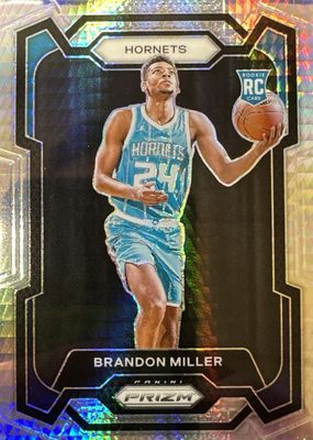 Brandon Miller 2023 Hoops #284 Tribute - Teal Explosion PSA 9 Price Guide -  Sports Card Investor