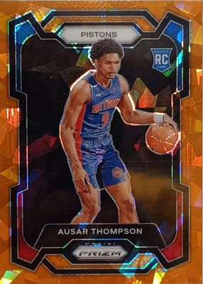 その他 Ausar Thompson Hoops Rookie Card  auto 2023 Hoops Ausar Thompson Hot Signatures Rookie Auto RC