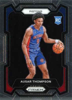 その他 Ausar Thompson Hoops Rookie Card  auto Ausar Thompson 2023-24 Panini NBA Hoops Tribute Rookie Card