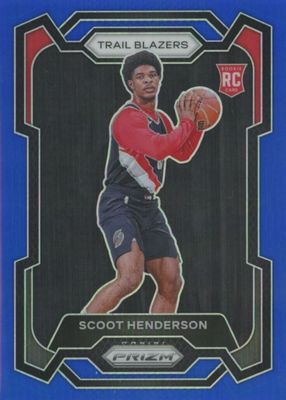 2023 Panini Draft Picks - Venom Prizm #24 - Scoot Henderson