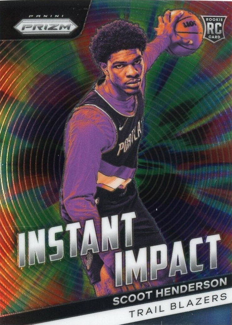 Scoot Henderson 2023 Prizm #9 Instant Impact Price Guide