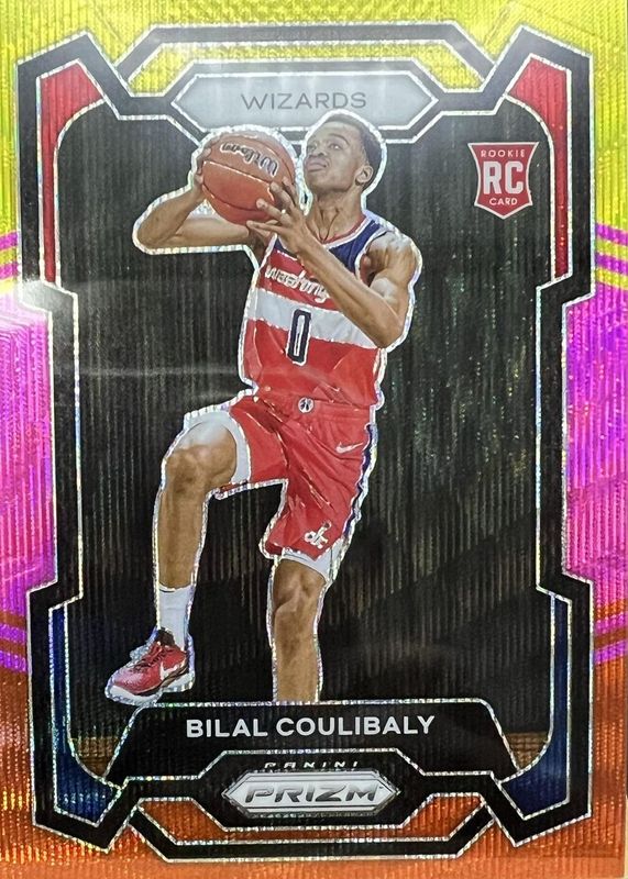 Bilal Coulibaly 2023 Prizm #153 Multi Wave /88 Rookie PSA 10