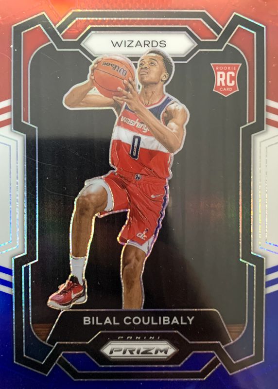 Bilal Coulibaly 2023 Prizm #153 Red White Blue Rookie SGC 9.5