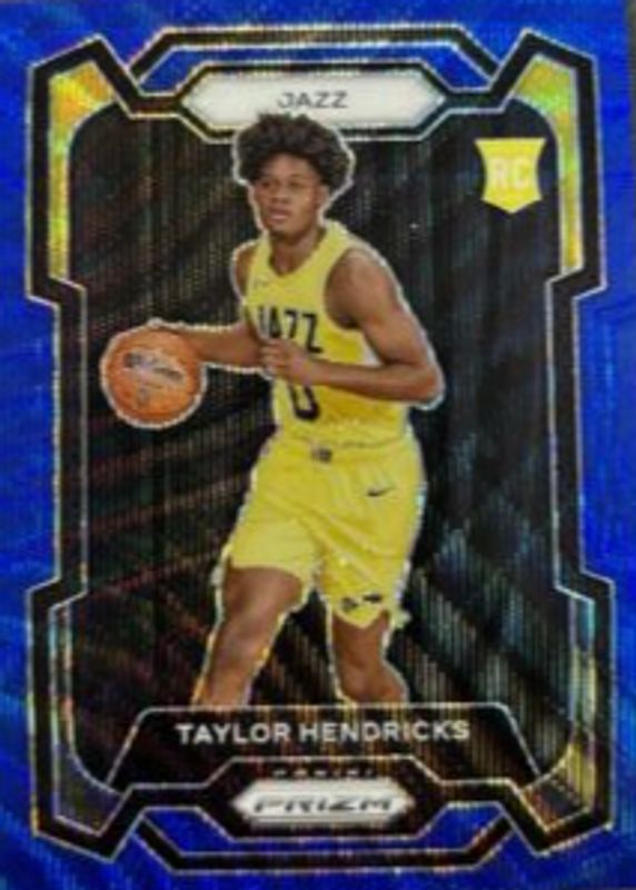 Taylor Hendricks 2023 Prizm #161 Blue Wave Rookie PSA 10