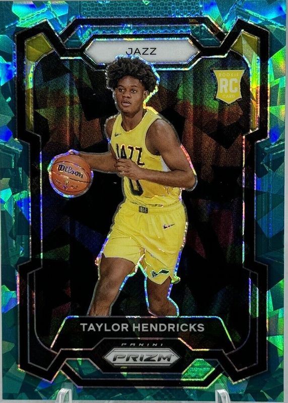 Taylor Hendricks 2023 Prizm #161 Teal Ice /225 Rookie SGC 9.5