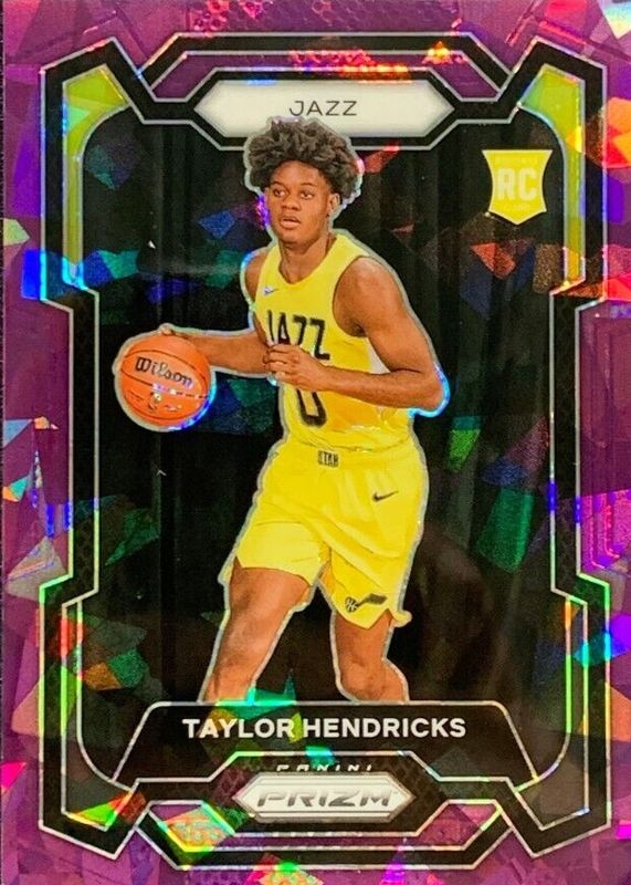 Taylor Hendricks 2023 Prizm #161 Purple Ice /149 Rookie RAW