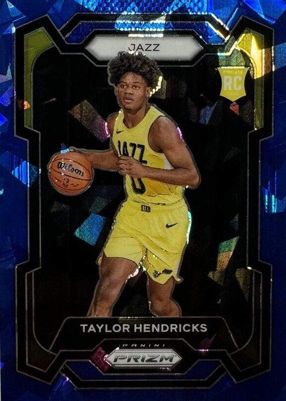 Taylor Hendricks 2023 Prizm #161 Blue Ice /125 Rookie RAW