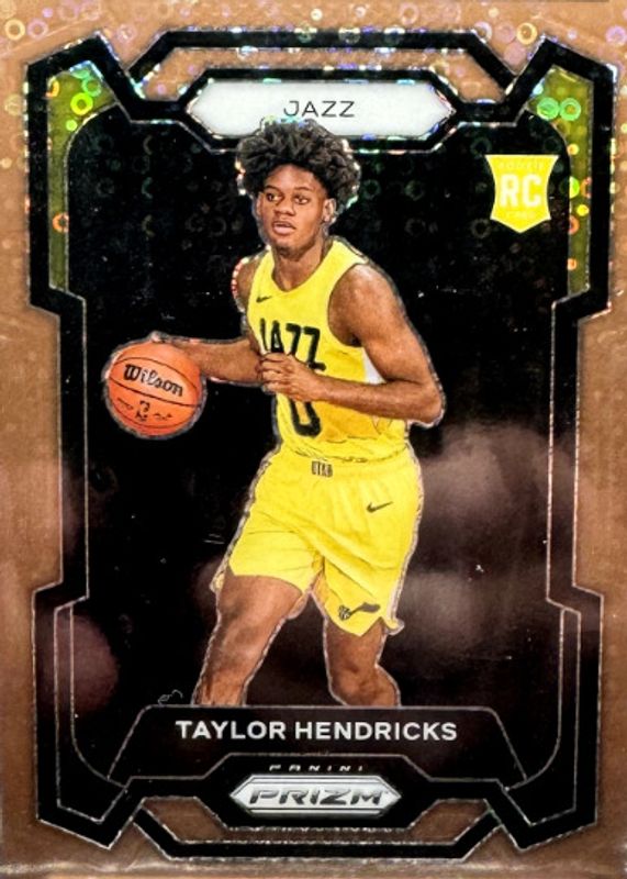 Taylor Hendricks 2023 Prizm #161 Fast Break Bronze /20 Rookie PSA 10