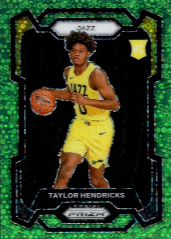 2023 Prizm #161 Fast Break Neon Green /5