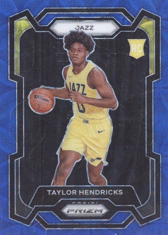 Taylor Hendricks 2023 Prizm #161 Choice Blue /49 Rookie RAW