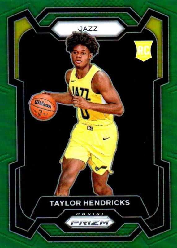 Taylor Hendricks 2023 Prizm #161 Green Rookie PSA 10