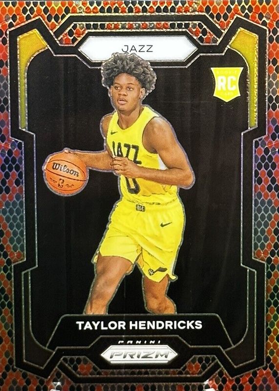 Taylor Hendricks 2023 Prizm #161 Snakeskin /(SSP) Rookie BGS 9.5