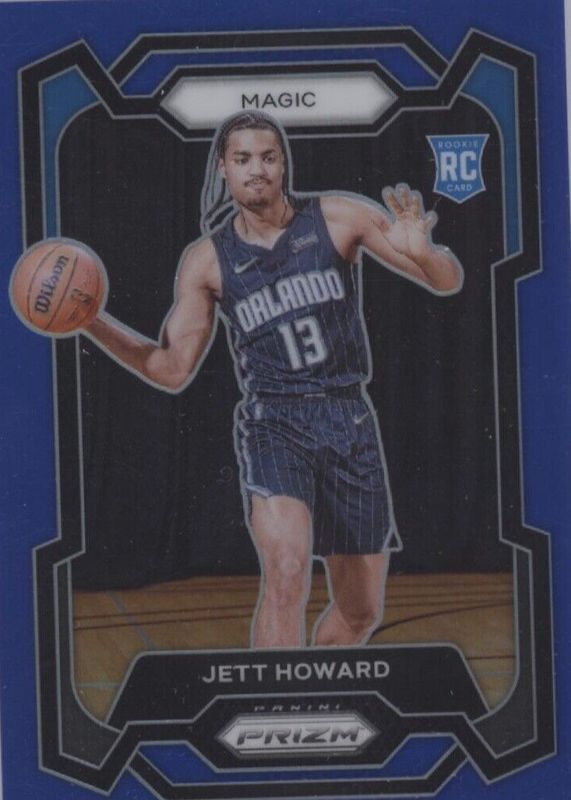 Jett Howard 2023 Prizm #132 Blue /199 Rookie SGC 10