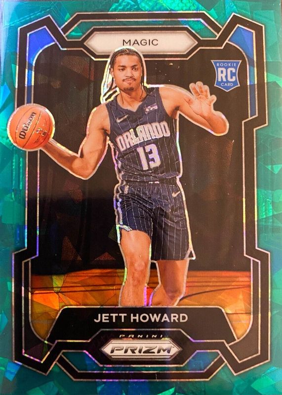 Jett Howard 2023 Prizm #132 Teal Ice /225 Rookie BGS 9