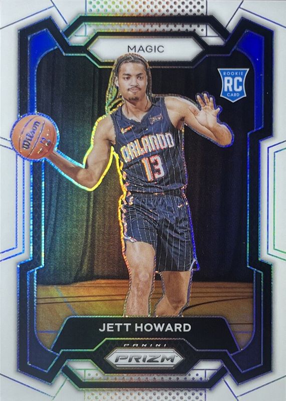 Jett Howard 2023 Prizm #132 White /175 Rookie PSA 10