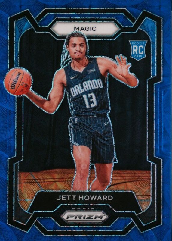 Jett Howard 2023 Prizm #132 Choice Blue /49 Rookie BGS 9.5