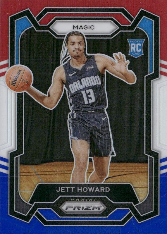 Jett Howard 2023 Prizm #132 Red White Blue Rookie PSA 10