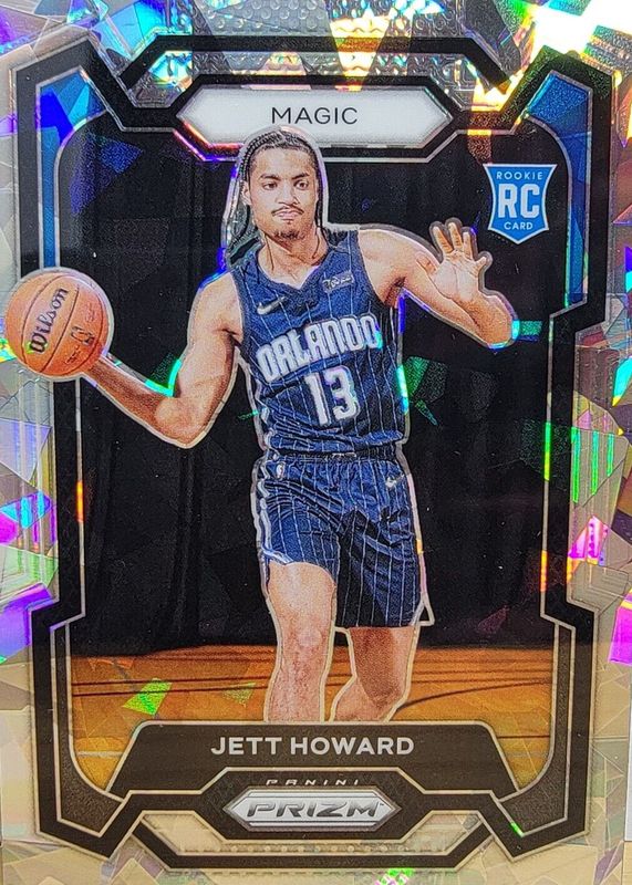 Jett Howard 2023 Prizm #132 Ice Rookie PSA 10