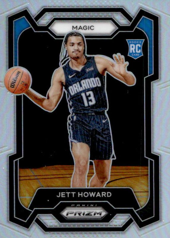 Jett Howard 2023 Prizm #132 Silver Rookie PSA 9